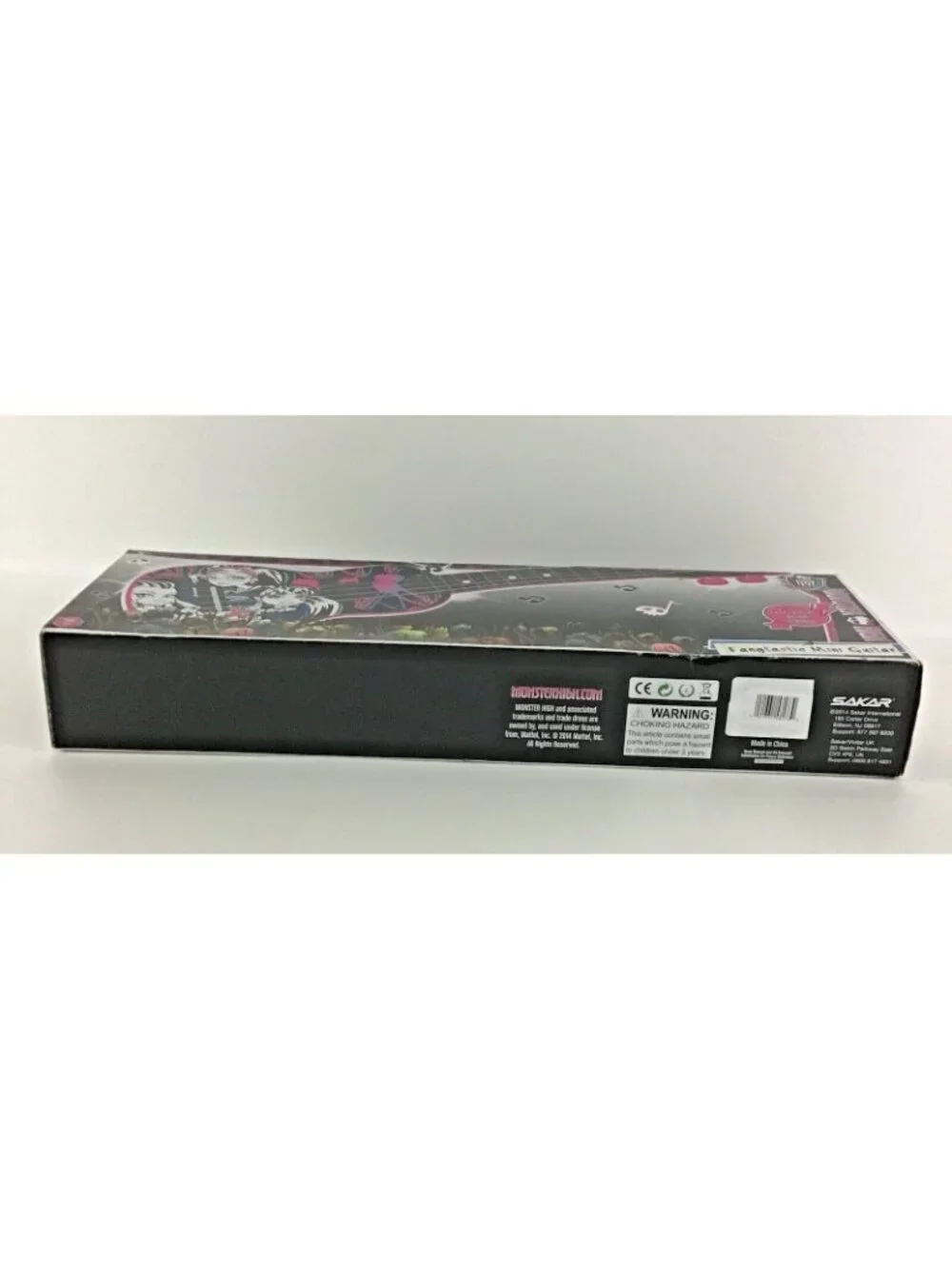 Monster High Fangtastic Mini Guitar Musical Instrument Easy To Play Toy SEALED